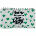 Planner 50 Hojas Semanal Diseño Home is Where the Heart is