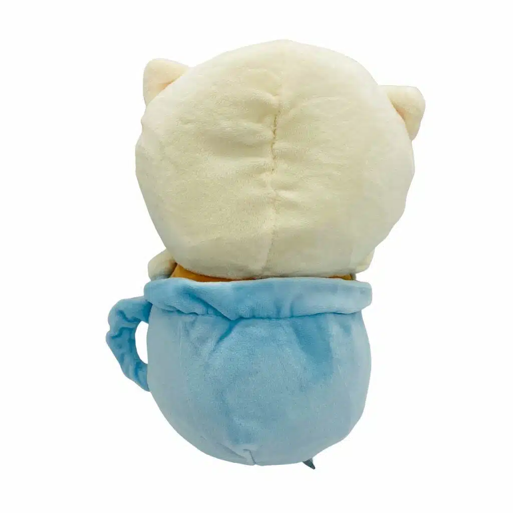 Peluche de Gatito en Maceta Celeste - Imagen 4
