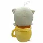Peluche de Gatito en Maceta Amarillo - Imagen 4