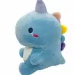 Peluche de Dinosaurio Kawaii Celeste