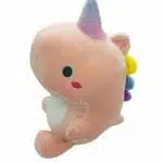 Peluche de Dinosaurio Kawaii Rosado - Imagen 2