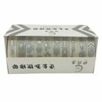 Set de 10 Cintas Washi Tape de 0.8mm X 2m Tonos Plateados