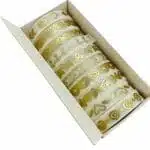 Set de 10 Cintas Washi Tape de 0.8mm X 2m Tonos Dorados - Imagen 2