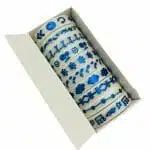 Set de 10 Cintas Washi Tape de 0.8mm X 2m Tonos Azules - Imagen 2