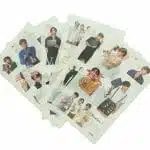 Set de 6 Laminas de Stickers Diseño de BTS - Imagen 2
