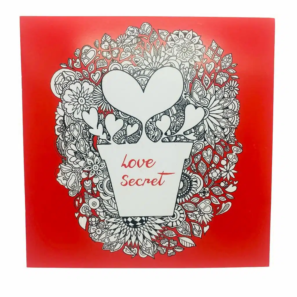 Mándala 24 Páginas Diseño Love Secret - Imagen 1