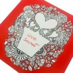 Mándala 24 Páginas Diseño Love Secret - Imagen 2