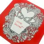 Mándala 24 Páginas Diseño Love Secret - Imagen 2