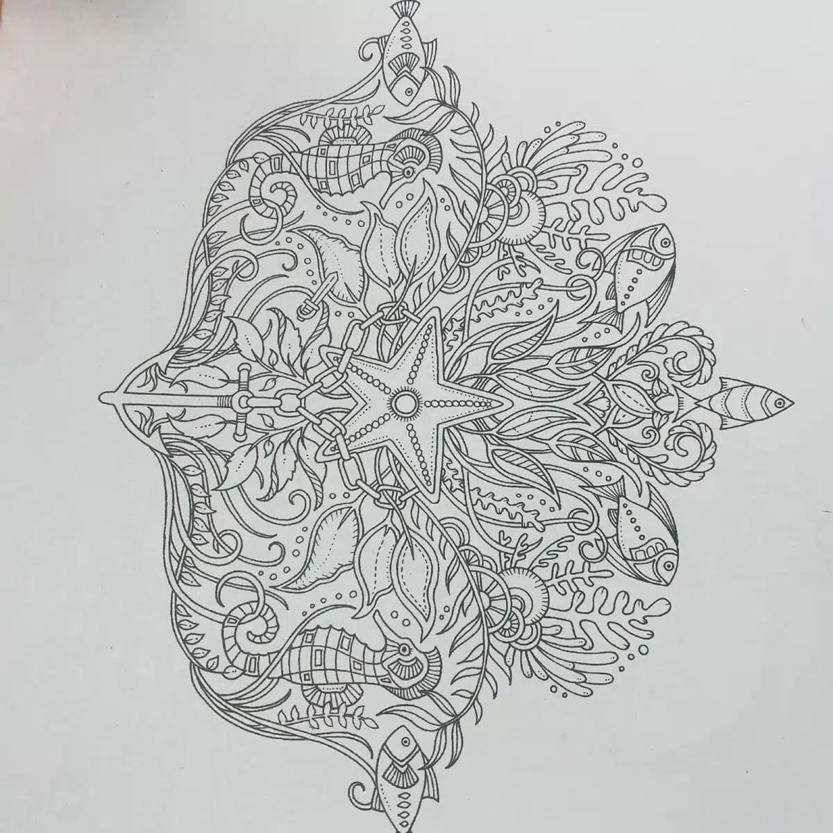 Mándala 24 Páginas Diseño Lost Ocean - Imagen 4