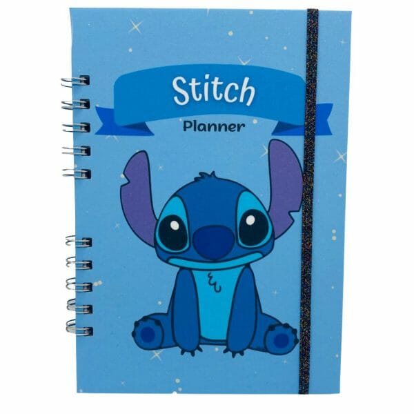 Planner Semanal y Apuntes Tapa Dura 70 Hojas Diseño Stitch