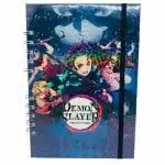 Cuaderno A5 70 Hojas de Puntos Diseño Demon Slayer