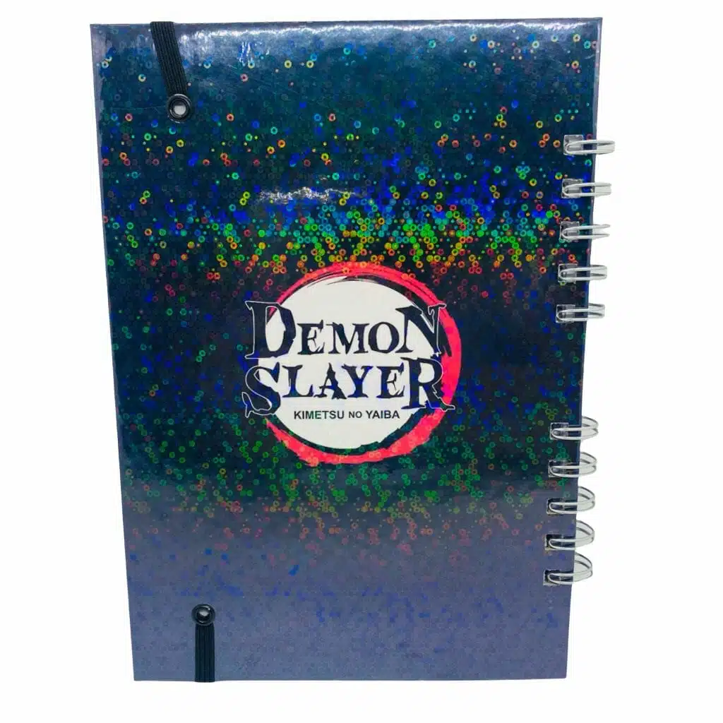 Cuaderno A5 70 Hojas de Puntos Diseño Demon Slayer - Imagen 2