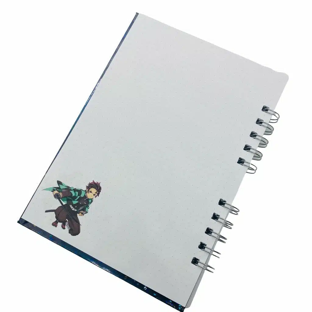 Cuaderno A5 70 Hojas de Puntos Diseño Demon Slayer - Imagen 6