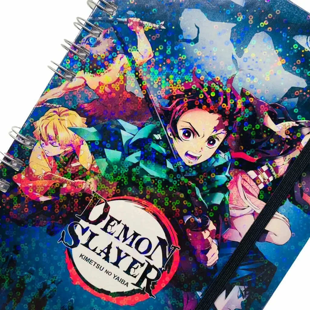 Cuaderno A5 70 Hojas de Puntos Diseño Demon Slayer - Imagen 8