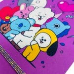 Croquera A5 80 Hojas Lisas Blancas Diseño Personajes BT21 - Imagen 3