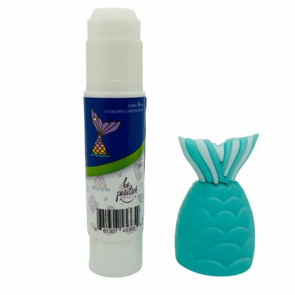 Pegamento en Barra 9g Diseño de Cola de Sirena - Imagen 2