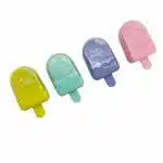 Goma de Borrar Estándar Modelo de Paleta de Helado (Elige Color)