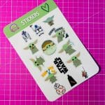 Lámina de Stickers Diseño Star Wars - Imagen 2