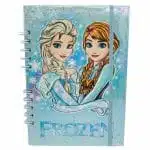 Cuaderno A5 70 Hojas Cuadriculadas 7mm Diseño de Frozen