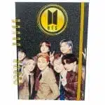 Cuaderno A5 100 Hojas Cuadriculadas 7mm Diseño BTS