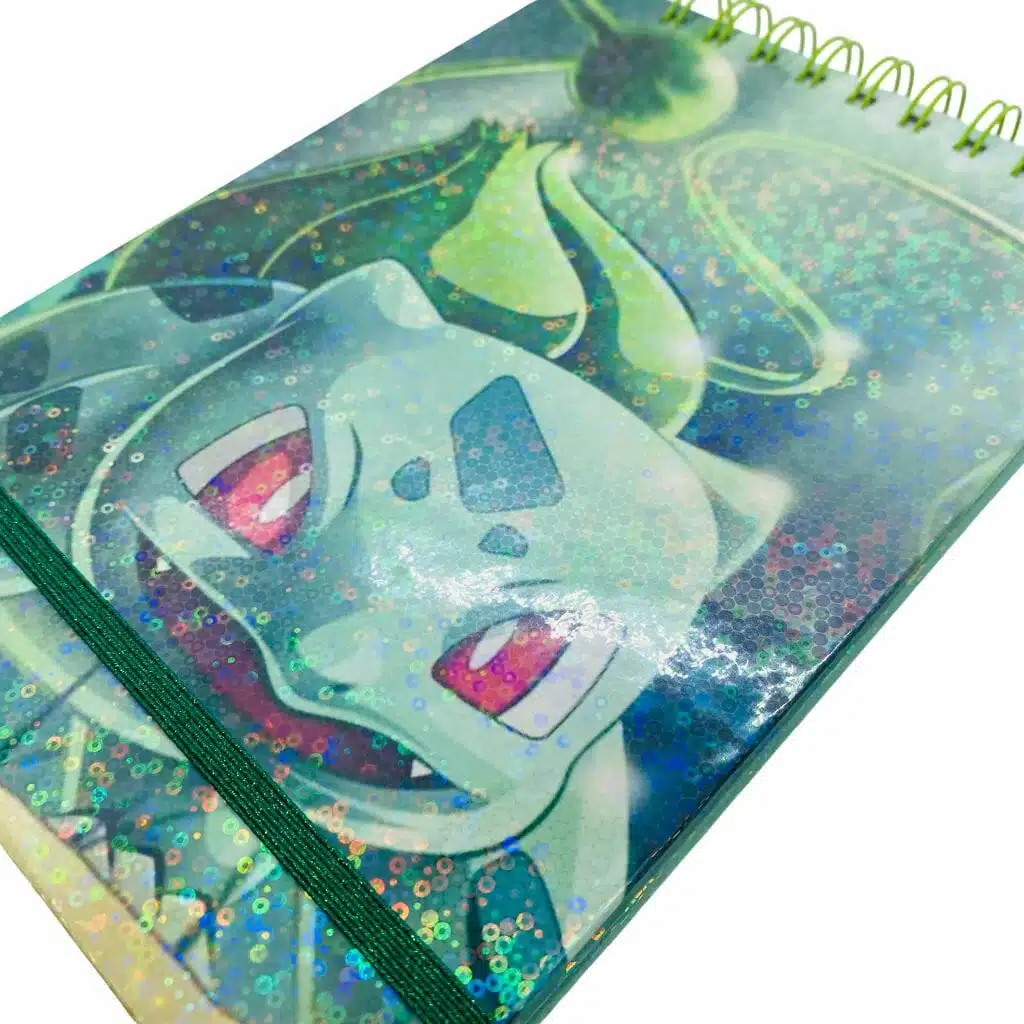 Croquera A5 80 Hojas Lisas Blancas Diseño Bulbasaur / Pokémon - Imagen 3