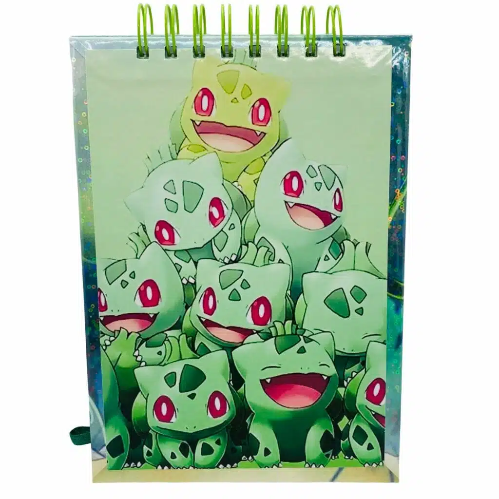 Croquera A5 80 Hojas Lisas Blancas Diseño Bulbasaur / Pokémon - Imagen 4