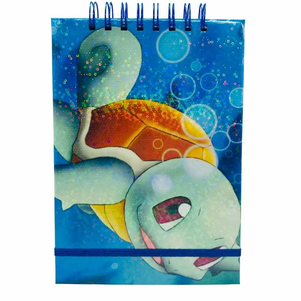 CYL021 Croquera A5 80 Hojas Lisas Blancas Diseño Squirtle / Pokémon - Imagen 1