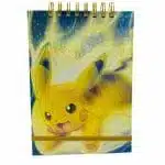 Croquera A5 80 Hojas Lisas Blancas Diseño Pikachu / Pokémon