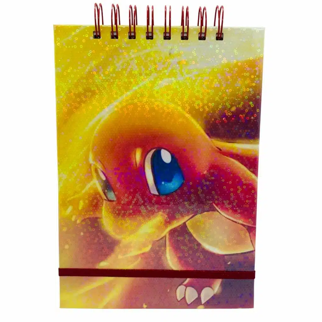 CYL023 Croquera A5 80 Hojas Lisas Blancas Diseño Charmander / Pokémon - Imagen 1