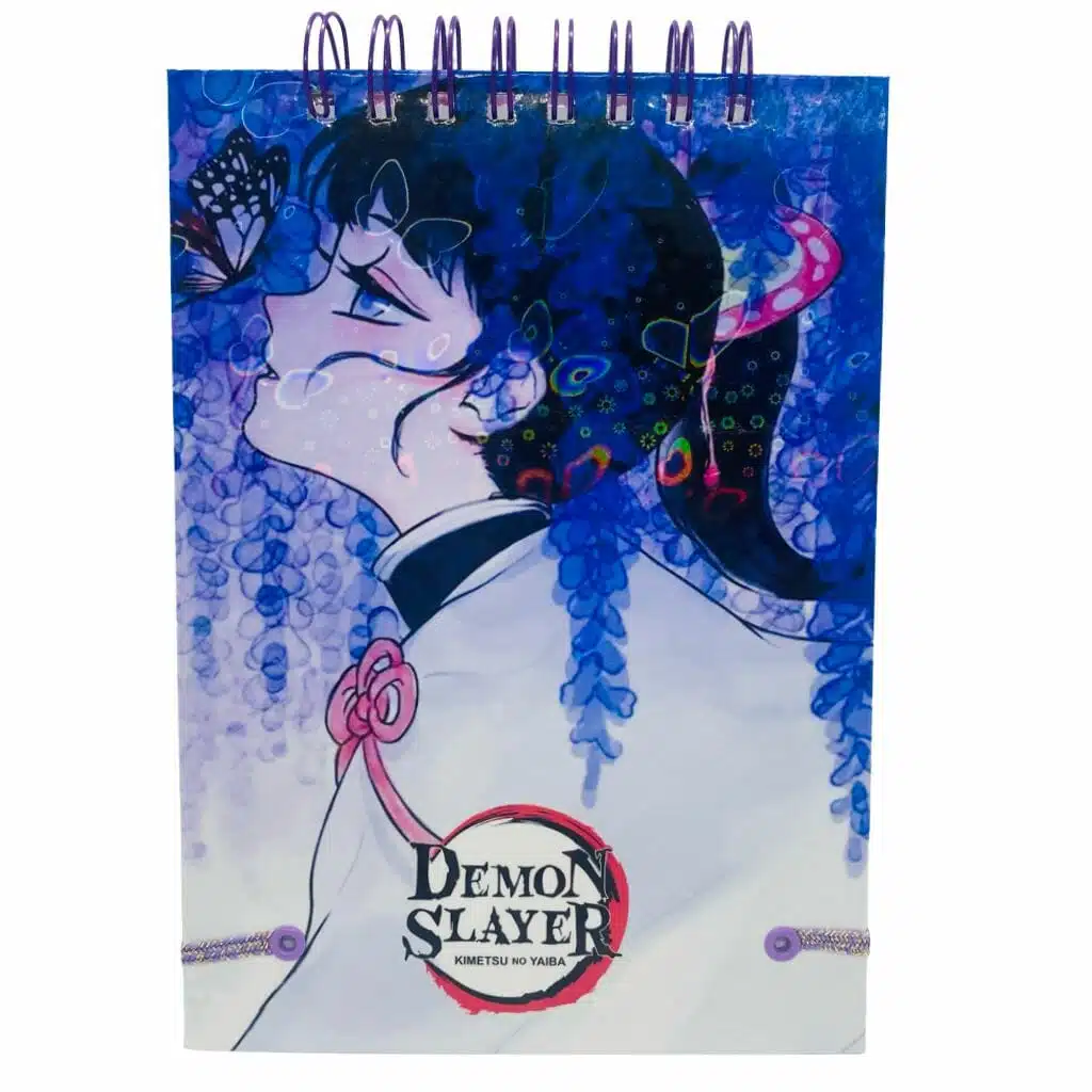Croquera A5 80 Hojas Lisas Blancas Diseño Kanao Tsuyuri – Demon Slayer: Kimetsu no Yaiba - Imagen 2