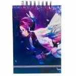 Croquera A5 80 Hojas Lisas Blancas Diseño Shinobu Kocho – Demon Slayer: Kimetsu no Yaiba