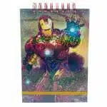 Croquera A5 80 Hojas Lisas Blancas Diseño Iron Man – Avengers