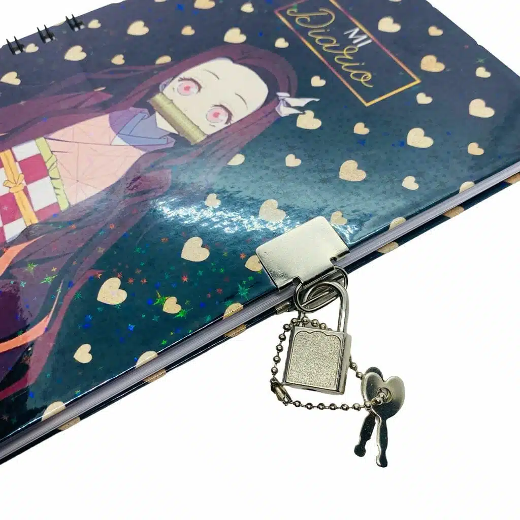 Diario de Vida 70 Hojas Diseño Nezuko Kamado - Demon Slayer: Kimetsu no Yaiba - Imagen 8