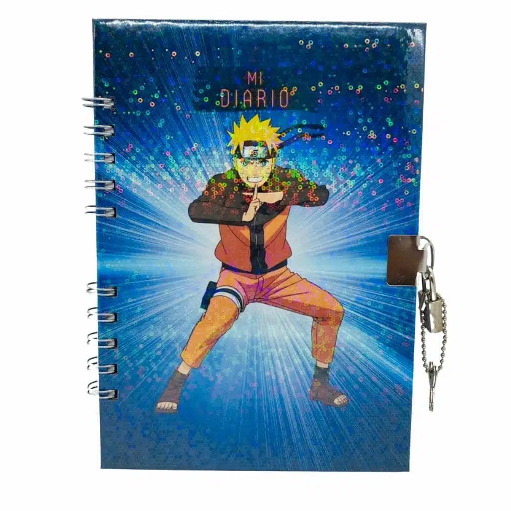 Diario de Vida 70 Hojas Diseño Naruto Shippuden - Imagen 1