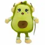 Peluche de Palta Kawaii con Cintillo de Piña