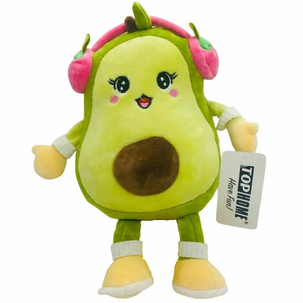 Peluche de Palta Kawaii con Cintillo de Fresa - Imagen 1