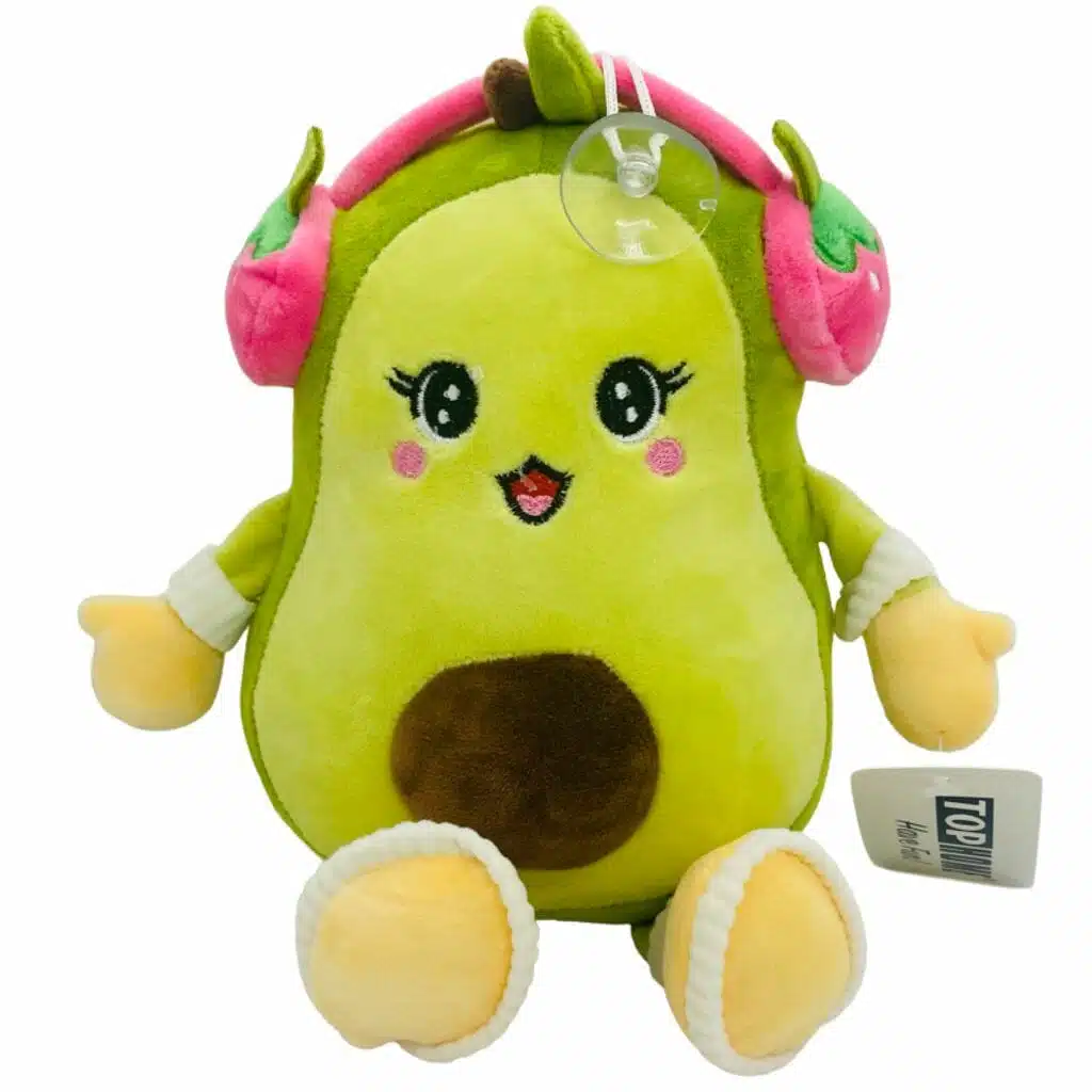 Peluche de Palta Kawaii con Cintillo de Fresa - Imagen 4