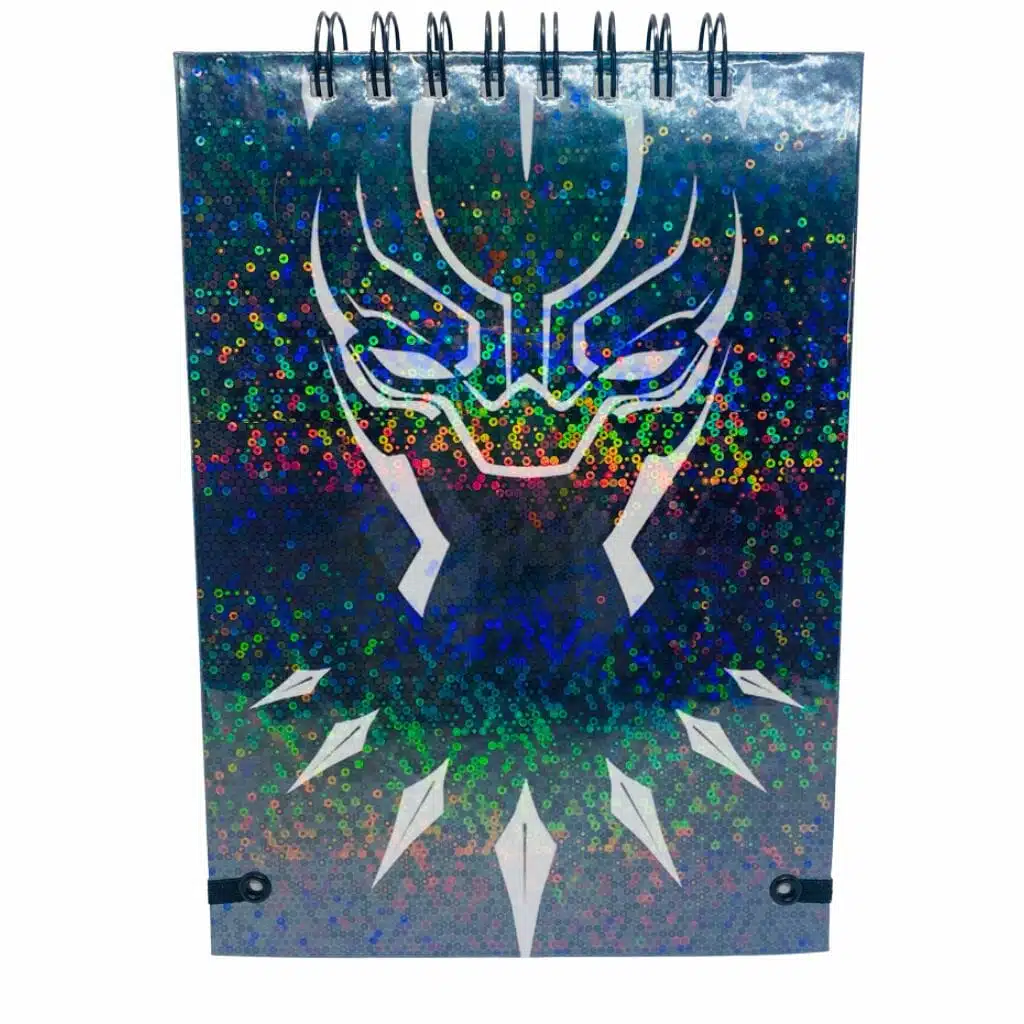 Croquera A5 80 Hojas Lisas Blancas Diseño Pantera Negra - Avengers - Imagen 2