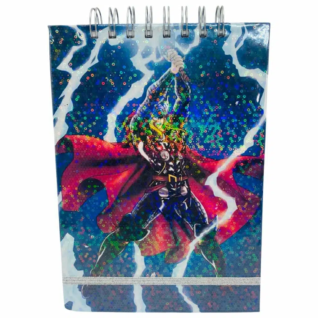 Croquera A5 80 Hojas Lisas Blancas Diseño Thor - Avengers - Imagen 1
