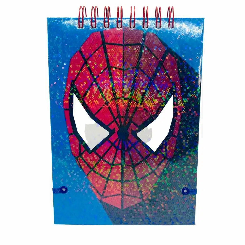 Croquera A5 80 Hojas Lisas Blancas Diseño Spider-Man - Avengers - Imagen 2