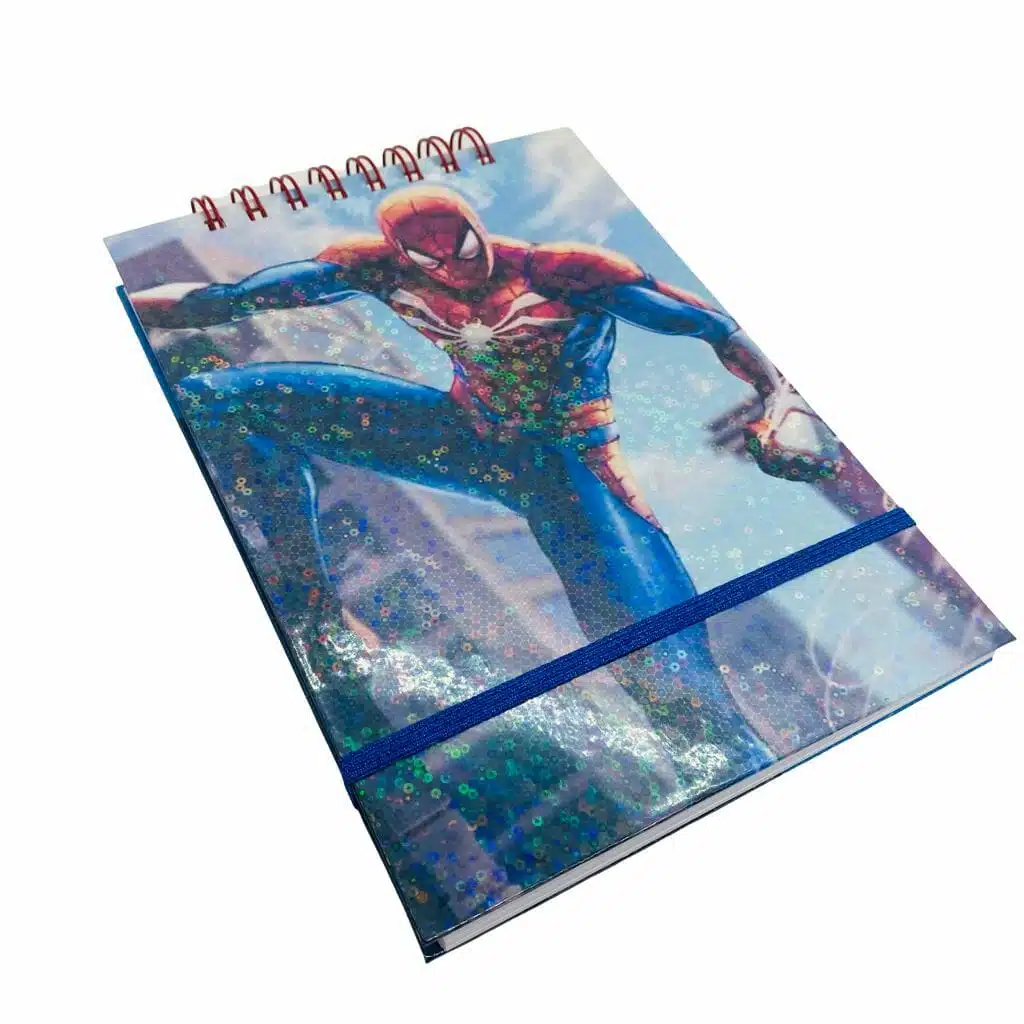 Croquera A5 80 Hojas Lisas Blancas Diseño Spider-Man - Avengers - Imagen 3