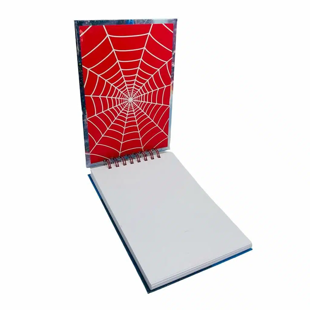 Croquera A5 80 Hojas Lisas Blancas Diseño Spider-Man - Avengers - Imagen 4