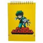 Croquera B5 100 Hojas Lisas Blancas Diseño My Hero Academia - Imagen 2