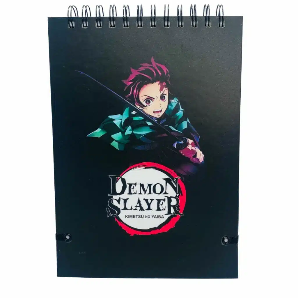 Croquera B5 100 Hojas Lisas Blancas Diseño Demon Slayer: Kimetsu no Yaiba - Imagen 2