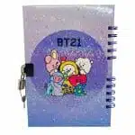 Diario de Vida A5 70 Hojas Diseño Personajes BT21 - Imagen 2