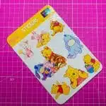 Lámina de Stickers Diseño Winnie the Pooh - Imagen 2