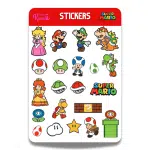 Lámina de Stickers Super Mario Bros