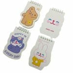 Mini Libreta 80 Hojas Línea Horizontal Modelo de Animalitos (Elige Diseño) - Imagen 2