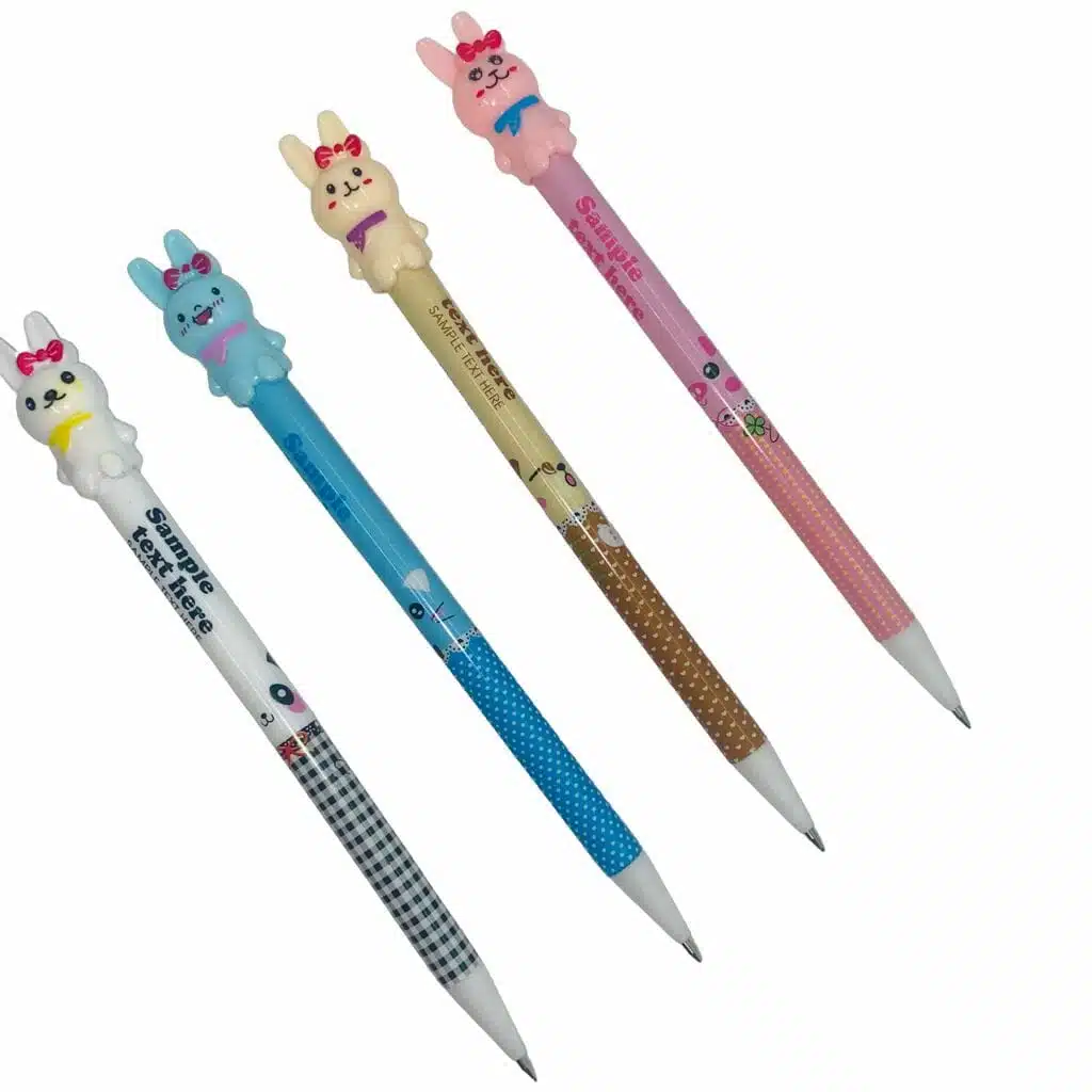 Lápiz Portaminas 0.5mm Diseño de Conejito (Elige Color) - Imagen 1