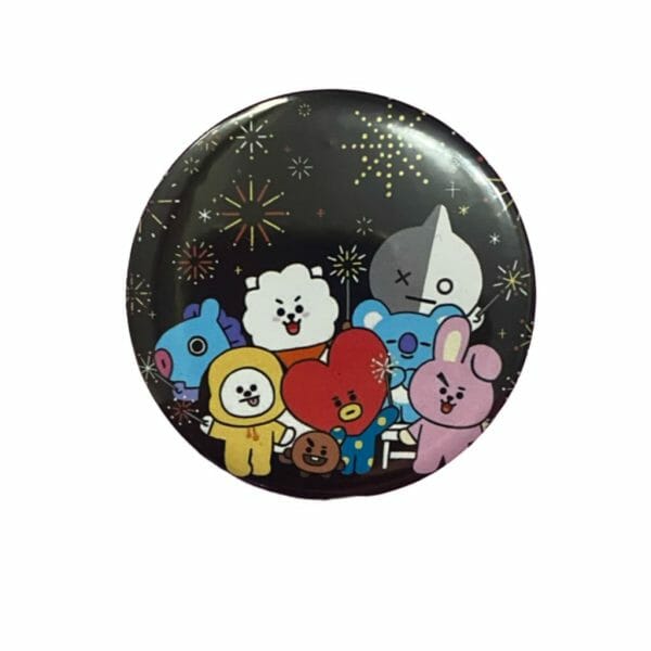 Chapita Circular de 58mm Diseño Personajes BT21